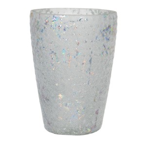 Skleněný svícen na čajovou svíčku Enzo - Ø 13*9 cm