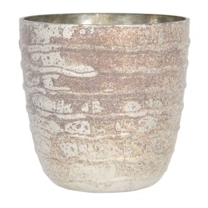 Skleněný svícen na čajovou svíčku Ondine - Ø 13*13 cm