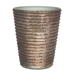 Skleněný svícen na čajovou svíčku Mirla - Ø 11*9 cm