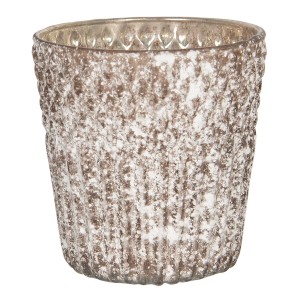 Skleněný svícen na čajovou svíčku Claire - Ø 13*12 cm