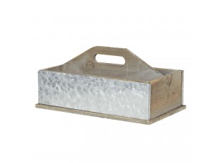 Dřevěný dekorační box - 28*13*18 cm
