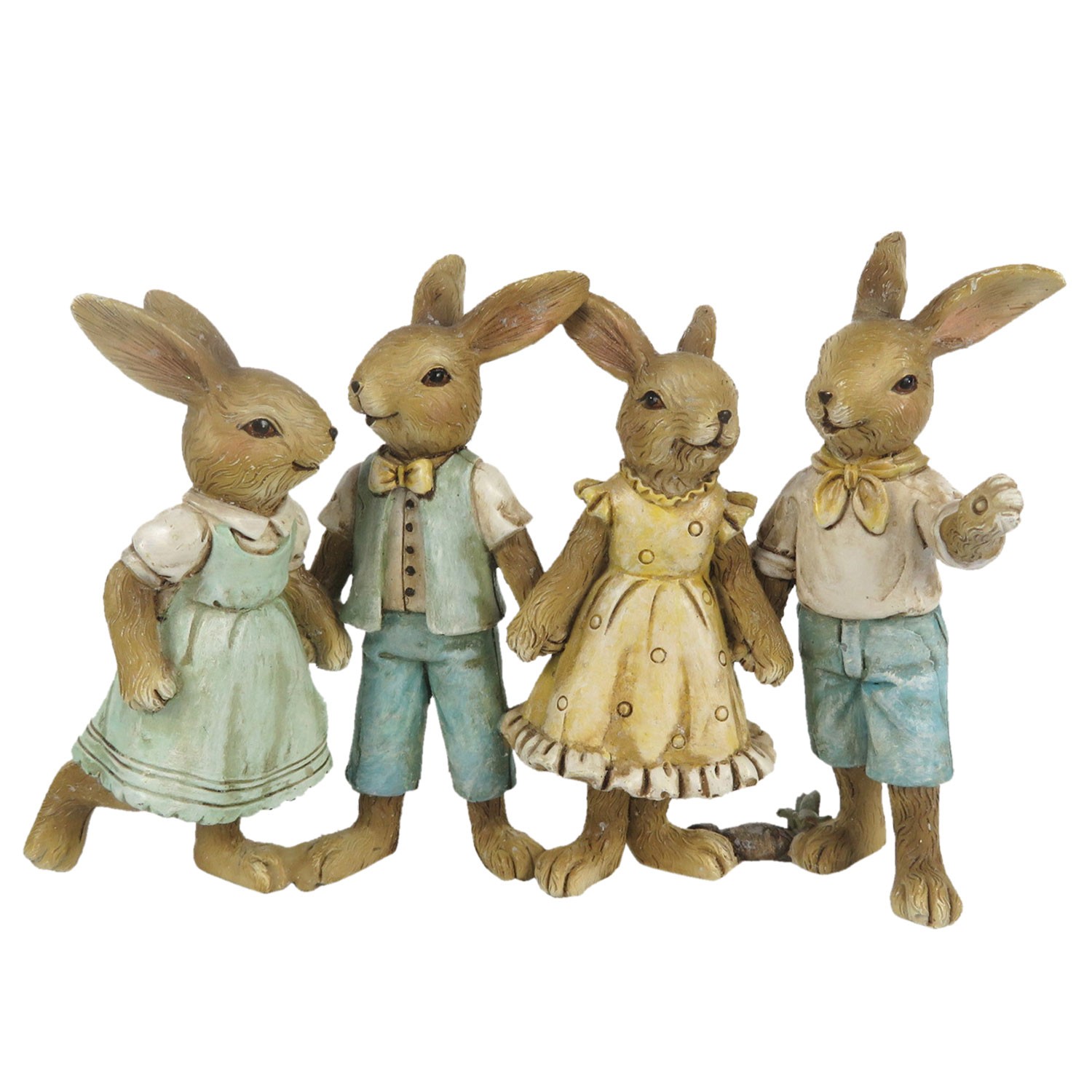 Velikonoční dekorace králíčků - 16*6*11 cm Clayre & Eef