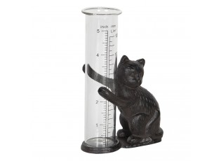 Odměrka na měření deště s kočkou