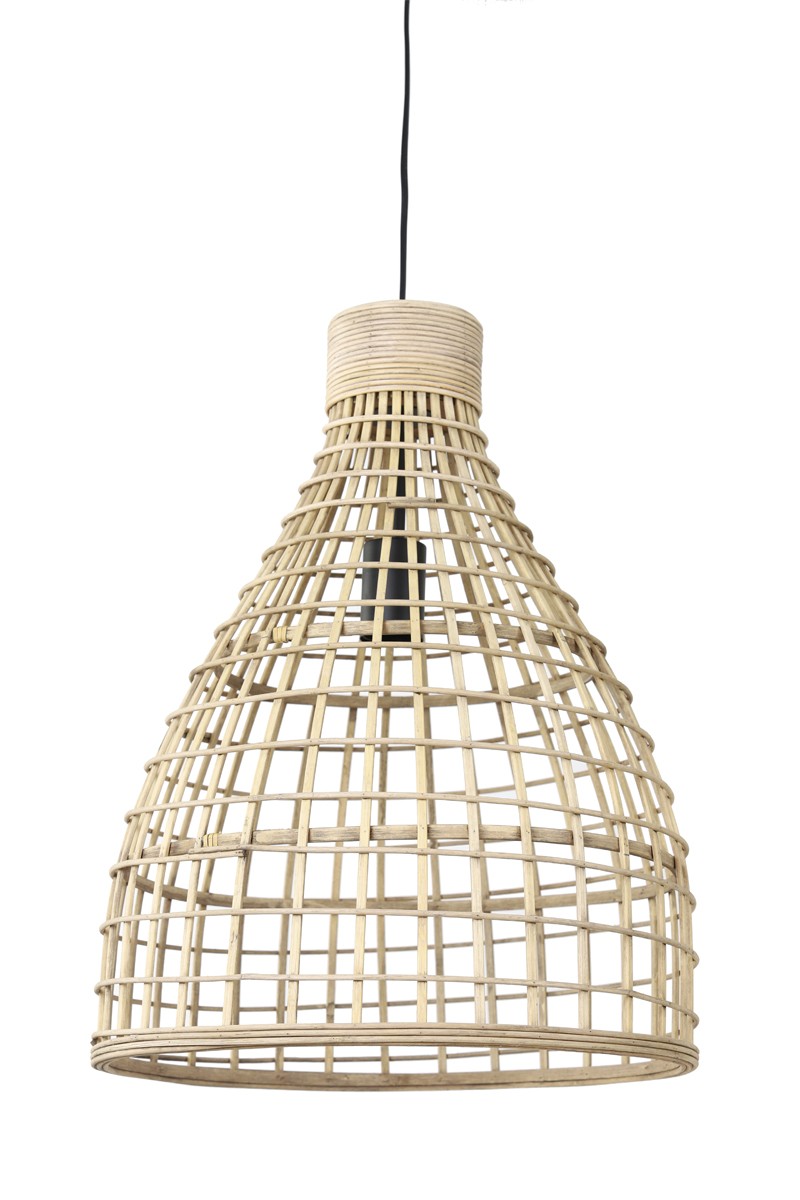 Přírodní ratanové závěsné světlo Puerto - Ø 40*51cm