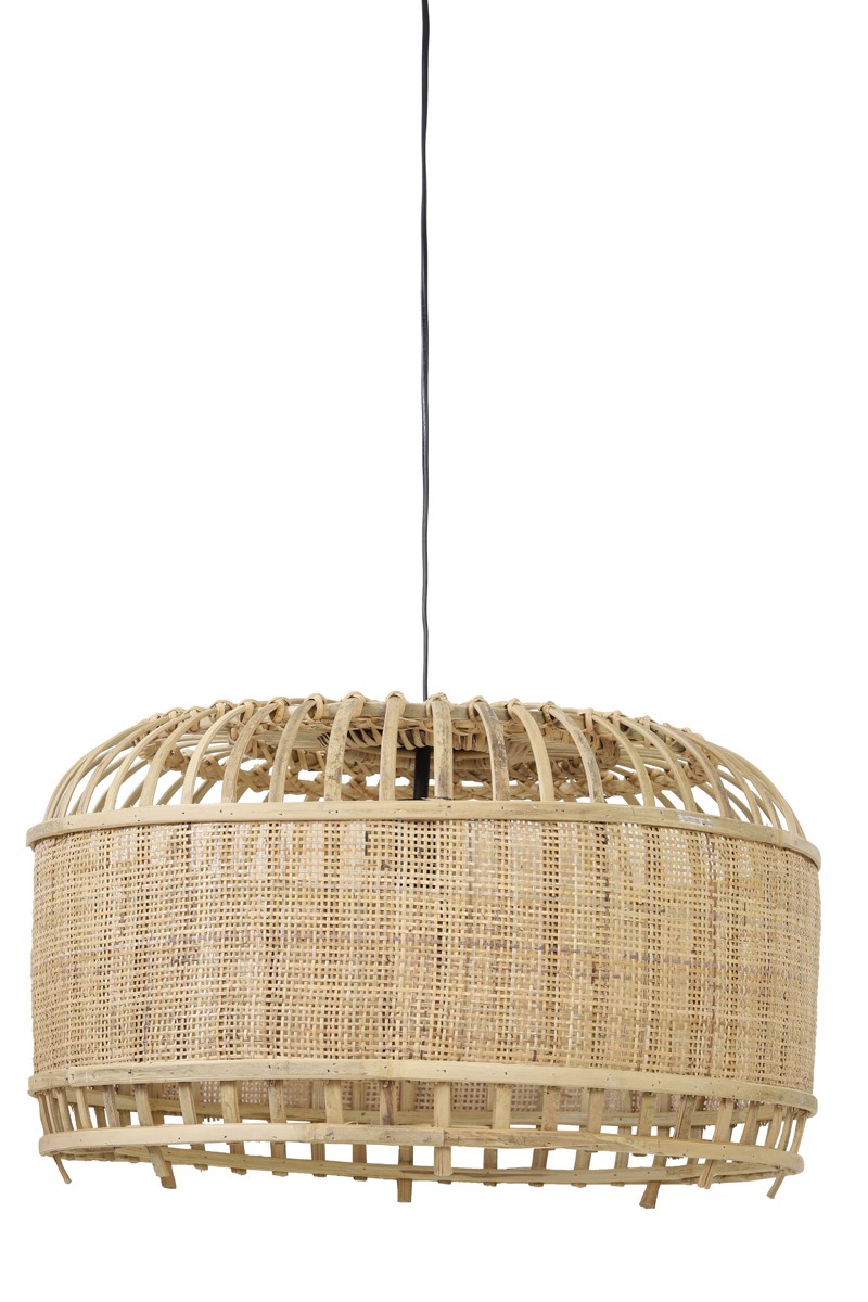 Přírodní bambusové závěsné světlo Dalika - Ø 60*38cm Light & Living