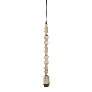 Závěsné dřevěné světlo Silva - Ø 5*53 cm