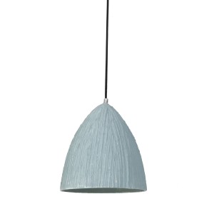 Mintové závěsné keramické světlo Areka - Ø 25*29 cm