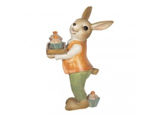 Velikonoční dekorace králíka s muffiny - 11*6*16 cm