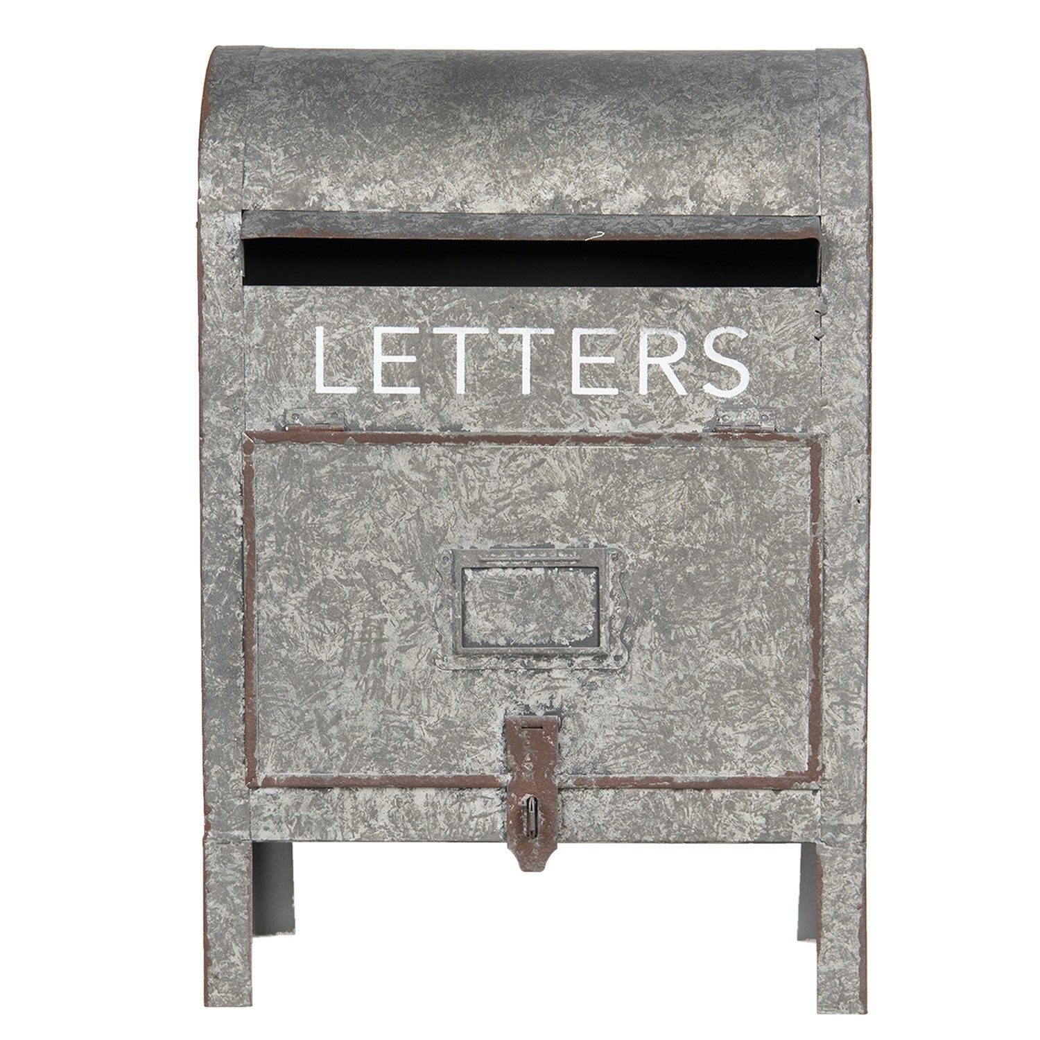 Dekorační poštovní schránka na nožičkách Letters - 28*16*40 cm Clayre & Eef