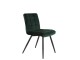 Sametová tmavě zelená jídelní židle OLIVE - 44*82*50 cm