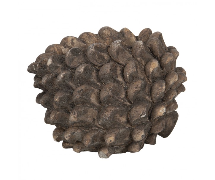 Kamenný květináč v designu šišky Cone – Ø 15*12 cm