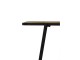 Černý kovovo - dřevěný policový regál Colavi - 120*35*165 cm