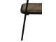 Černý kovovo - dřevěný policový regál Colavi - 120*35*165 cm