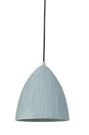 Mintové závěsné keramické světlo Areka - Ø 30*34 cm