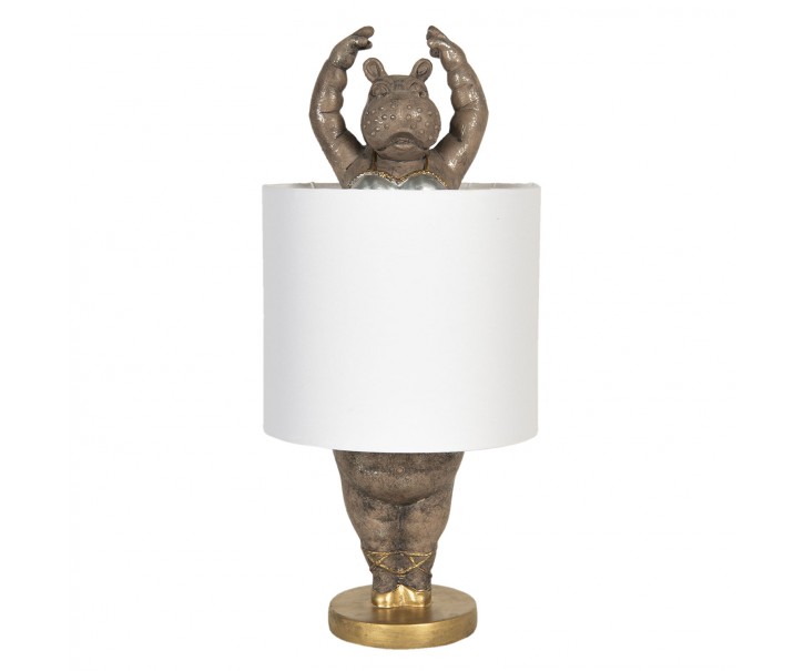 Stolní lampa s tančící hrošicí - 20*44 cm / E27