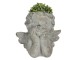 Kamenný květináč v designu anděla Alies - 26*18*25 cm