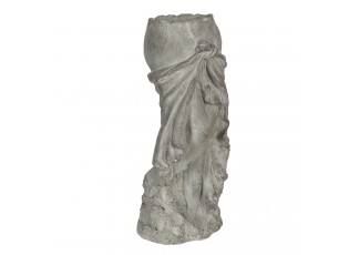 Velký kamenný květináč v designu nedokončené antické sochy Homme - 16*15*38 cm