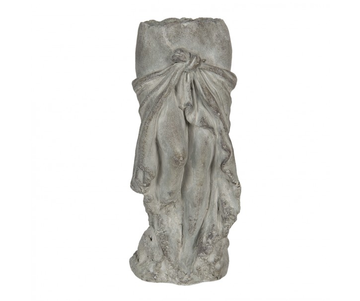 Kamenný květináč v designu nedokončené antické sochy Homme - 13*13*29 cm