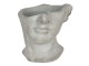 Kamenný květináč v designu rozbité antické busty Homme - 20*18*19 cm