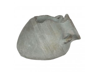 Kamenný květináč v designu rozbitého džbánu Homme - 23*18*16 cm