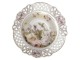 Porcelánový šálek s podšálkem s květinovým motivem – 12*9*9 / Ø 14*1 cm / 0.2L 