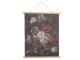 Nástěnný plakát s malbou zátiší vlčích máků, tulipánů, karafiátu a dalších květin - 80*2*100 cm