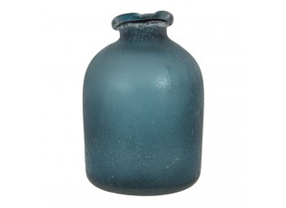 Modrá váza Single s patinou - 7*10 cm