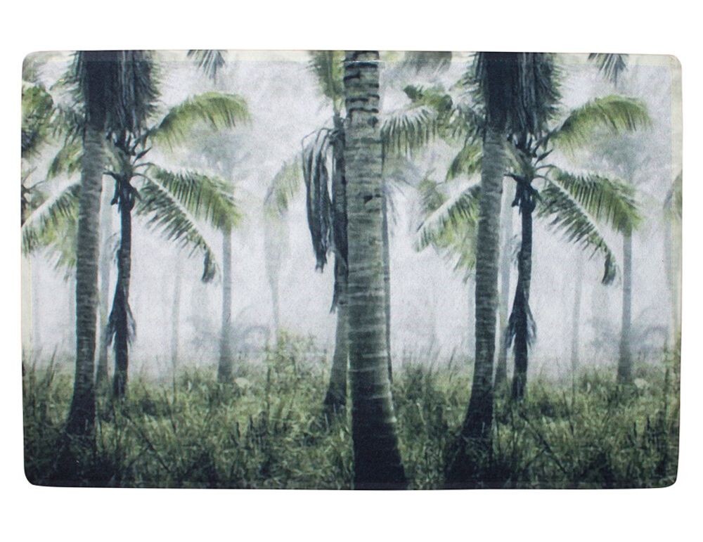 Podlahová rohožka s palmami Jungle in Fog  - 75*50*1cm Mars & More