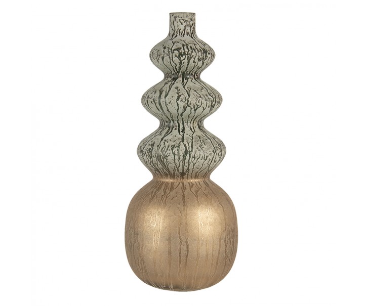 Designová skleněná váza Tripoli - 15*36 cm