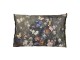 Vintage barevný polštář s květy a motýly - 60*40 cm