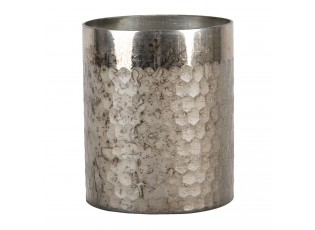 Stříbrný opracovaný svícen na čajovou svíčku - 11*13 cm