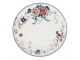 Jídelní talíř s motivem květin a ptáčka Pivoine - Ø 26*2 cm