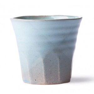 Modro šedý hrnek Bold & Basic - Ø 9*8cm - 250ml