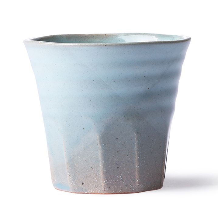 Modro šedý hrnek Bold & Basic - Ø 9*8cm - 250ml