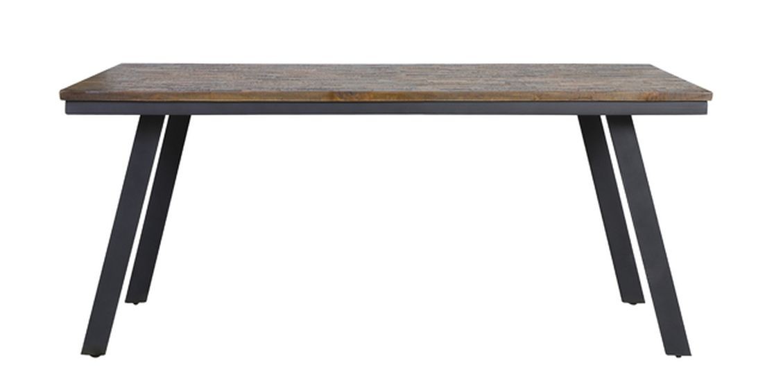 Jídelní stůl s dřevěnou deskou Ceira - 180*90*78 cm Light & Living