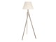 Béžová stolní lampa Antonio - 45*45*152 cm / E27 / max 40W