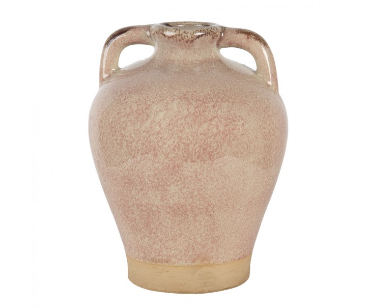 Starorůžová antická váza Antik - Ø 19*25 cm