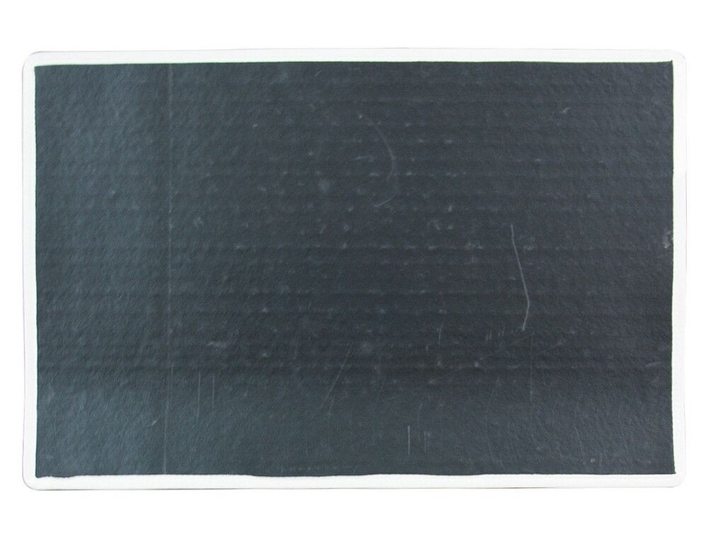 Černá rohožka se srdíčky Small hearts - 75*50*1cm