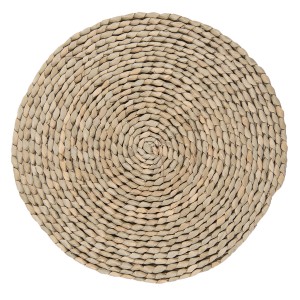 Světle hnědé kulaté prostírání - Ø 35 cm