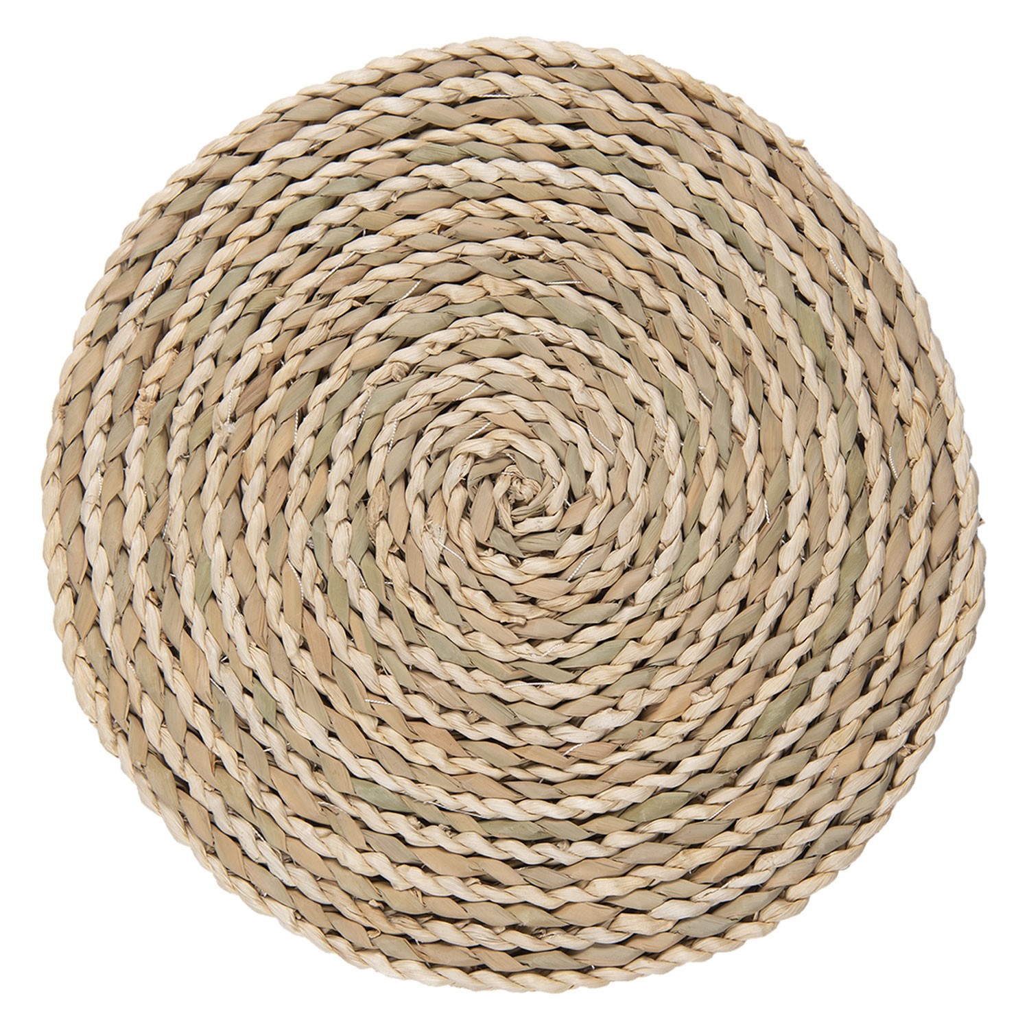 Pletené kulaté přírodní prostíání - Ø 38 cm