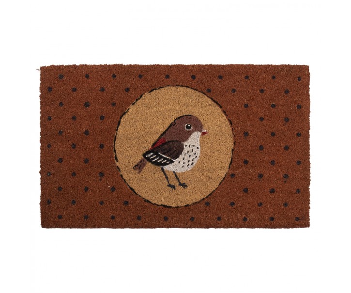 Kokosová rohožka s ptáčkem - 75*45*1 cm