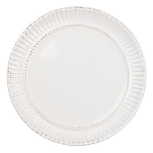 Dezertní krémový talíř Pure Line - Ø 21*2 cm