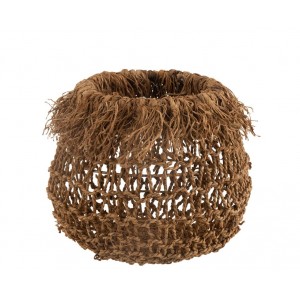 Přírodní koš z banánových listů Plait - Ø 41 *43 cm