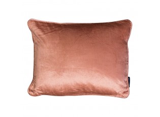 Růžový sametový polštář Rosa - 35*45*10cm