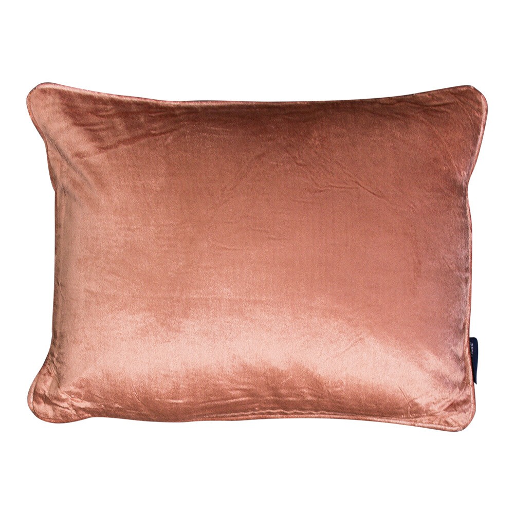 Růžový sametový polštář Rosa - 35*45*10cm Mars & More