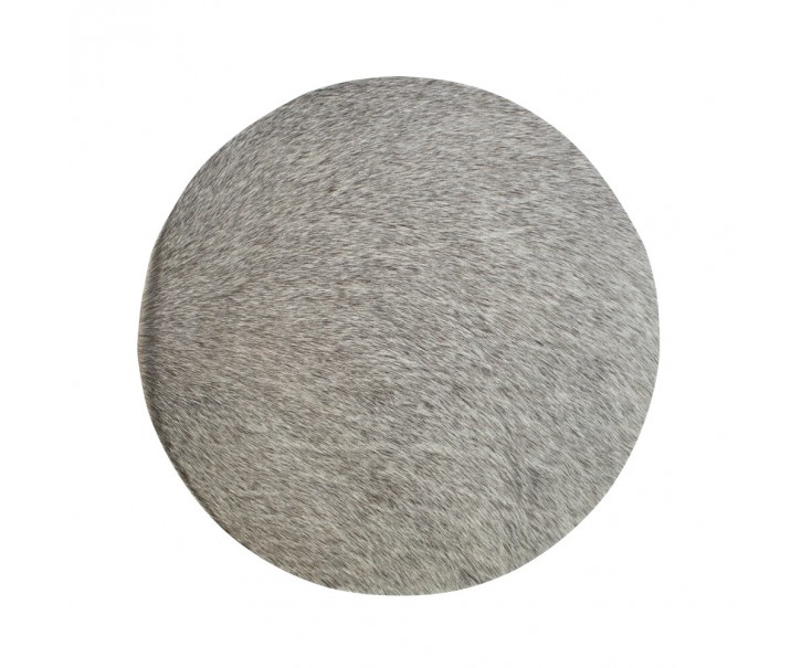 Kulaté prostírání Country z hovězí kůže - 38*38*1cm
