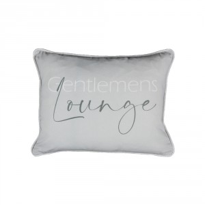 Šedý polštář Lounge - 35*10*45cm