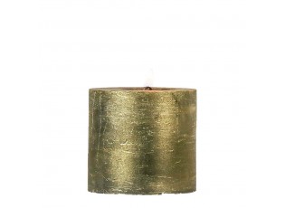 Zlatá svíčka Gold M - 10*10*10cm