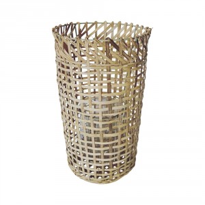 Svícen z bambusových listů - 38*22cm