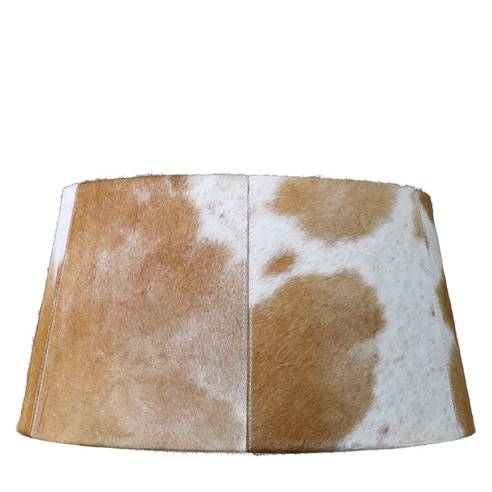 Stínidlo na lampu s designem hovězí kůže - 40 * 50 * 26 cm